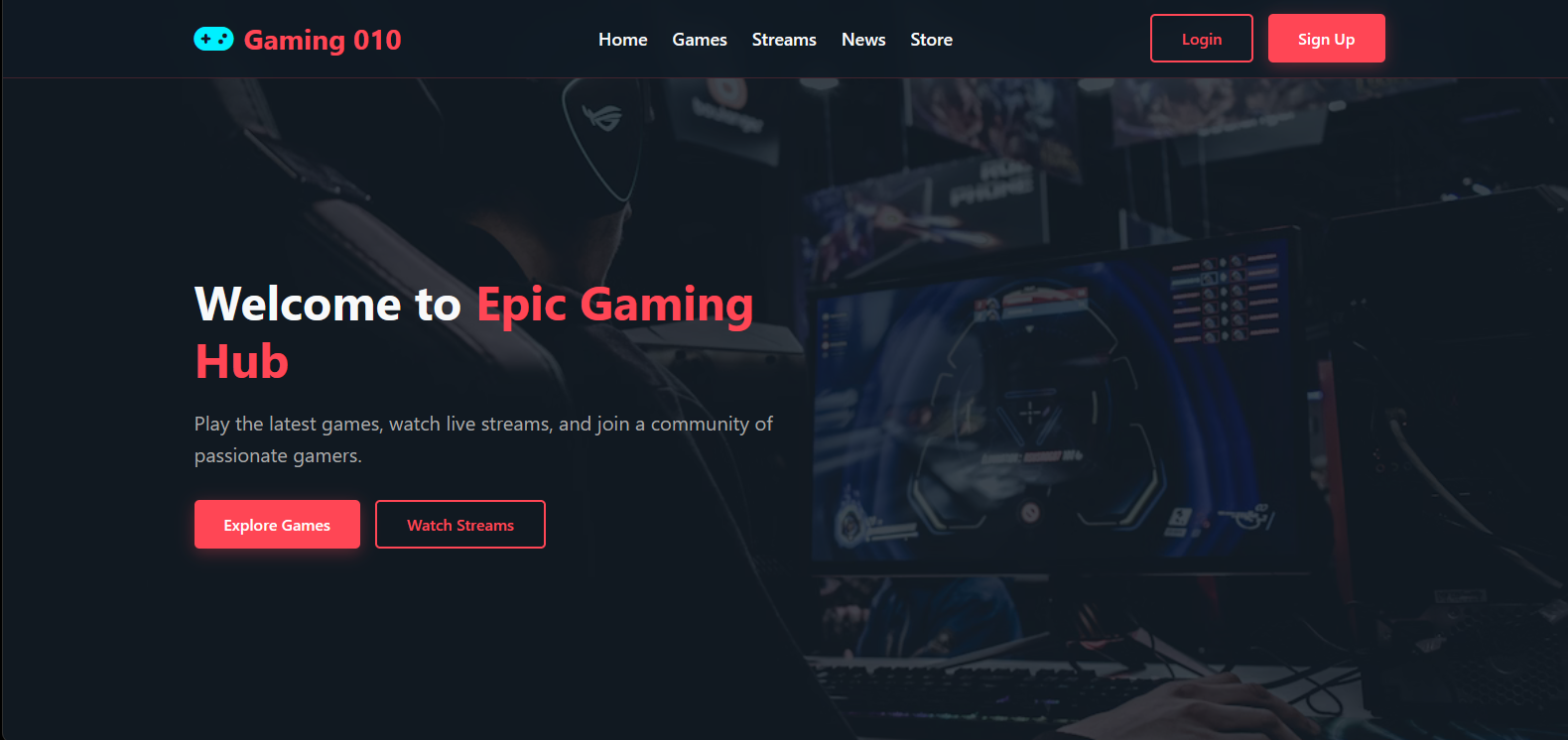 Project: Gaming Template